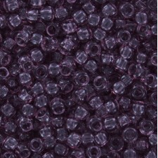 Toho seed beads 8/0 round Transparent Lt Amethyst - TR-08-6